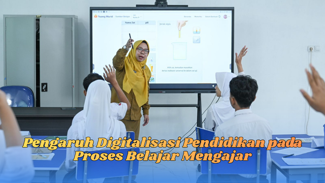 Pengaruh digitalisasi pendidikan